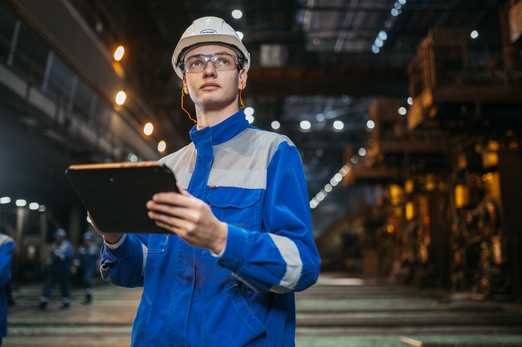 Reliability engineer at work